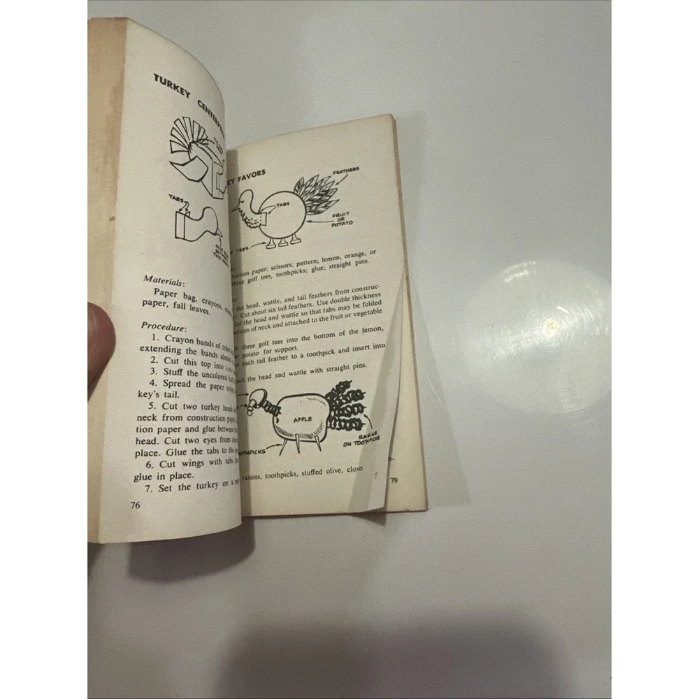 Vintage 1975, Pre-School Pocket Book Of Crafts,‎ Patricia Shely